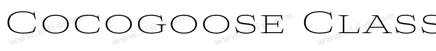 Cocogoose Classic Li字体转换